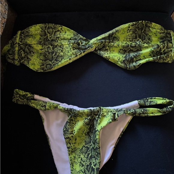 Bright Swimwear Other - Vibrant Snake Print Bikini Set